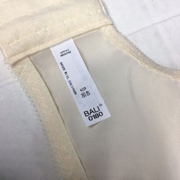 Bali Women's Flower Underwire Bra DF 0180 size 40D - Picture 5 of 11